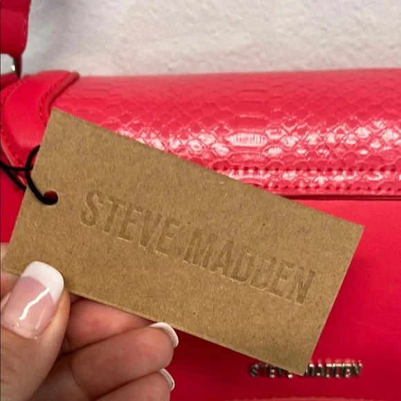 Steve Madden Pink Shoulder Bag with Chain Strap 💖 - Picture 11 of 16